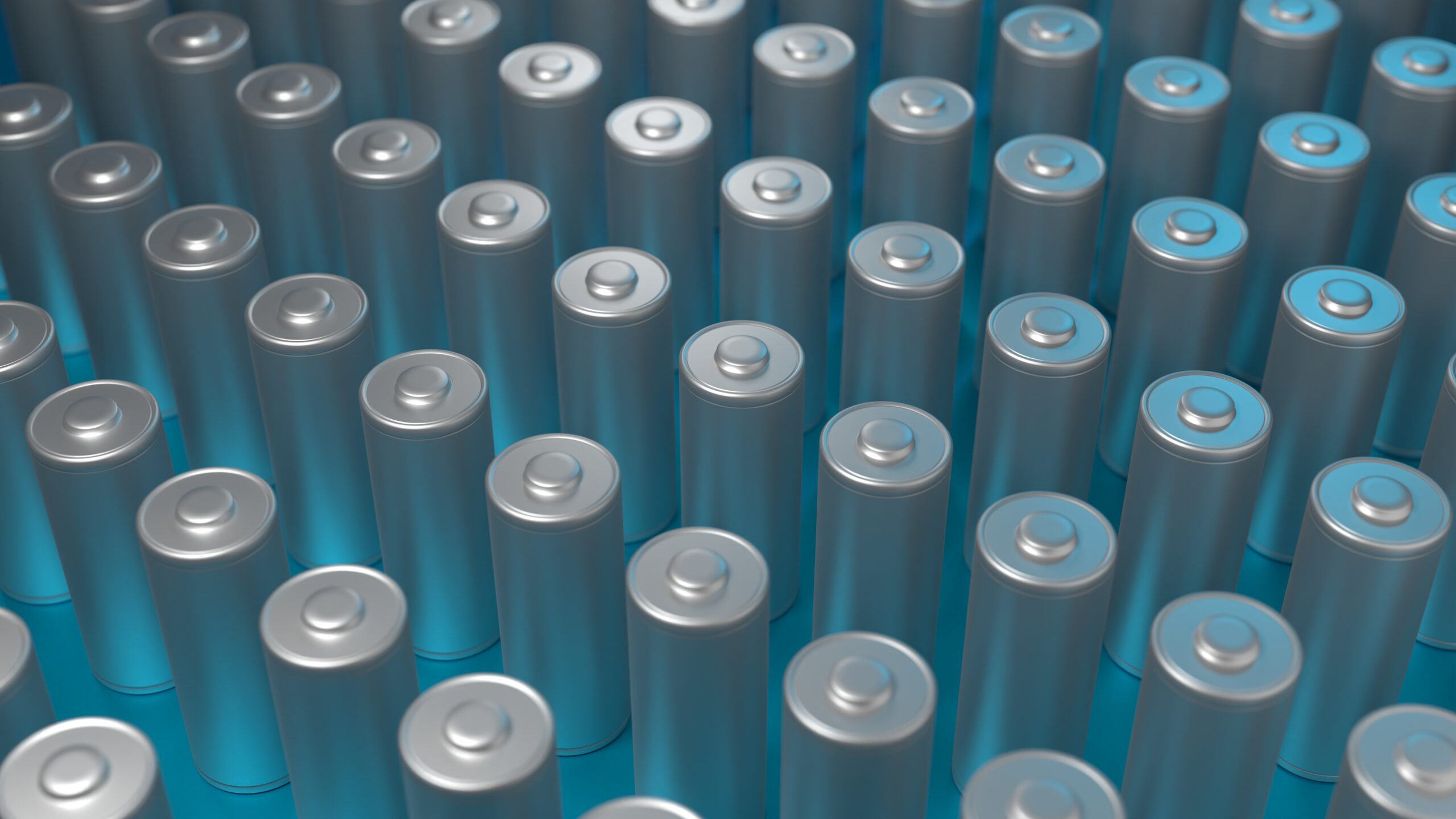 Lithium Battery concept - electrical power supply of rechargeable source - 3D illustration 3D render